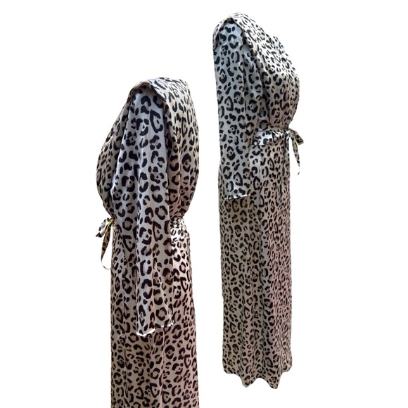 NWT Zara Animal Print Wrap Dress | Large - Picture 10 of 15